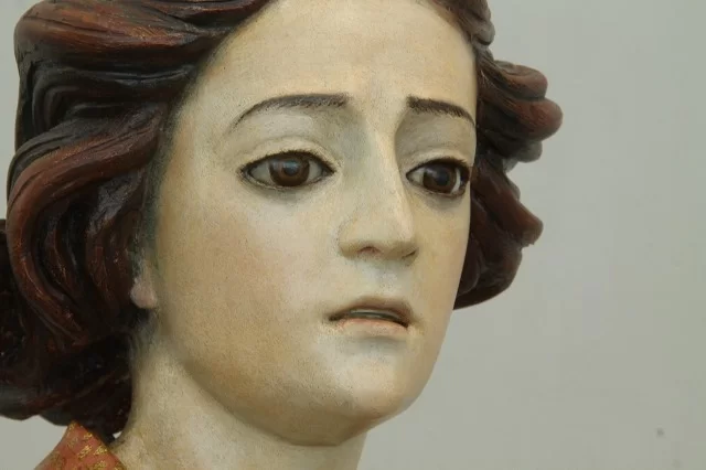 Restauración del Ángel Confortador en Jerez