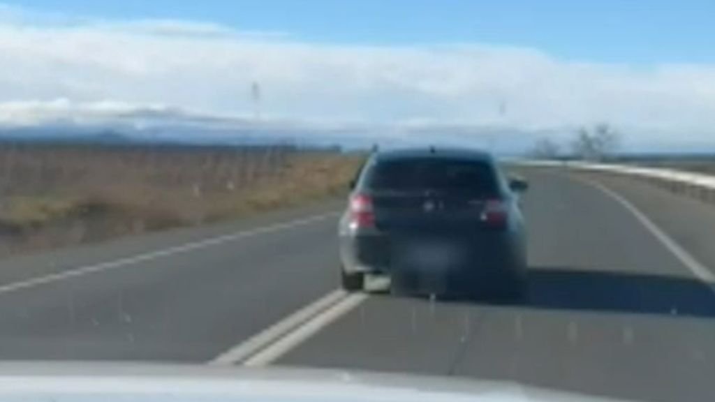 Descubren un peligroso conductor en la carretera N-232