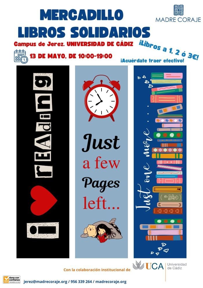 Mercadillo Solidario de Libros en Jerez: cultura con alma