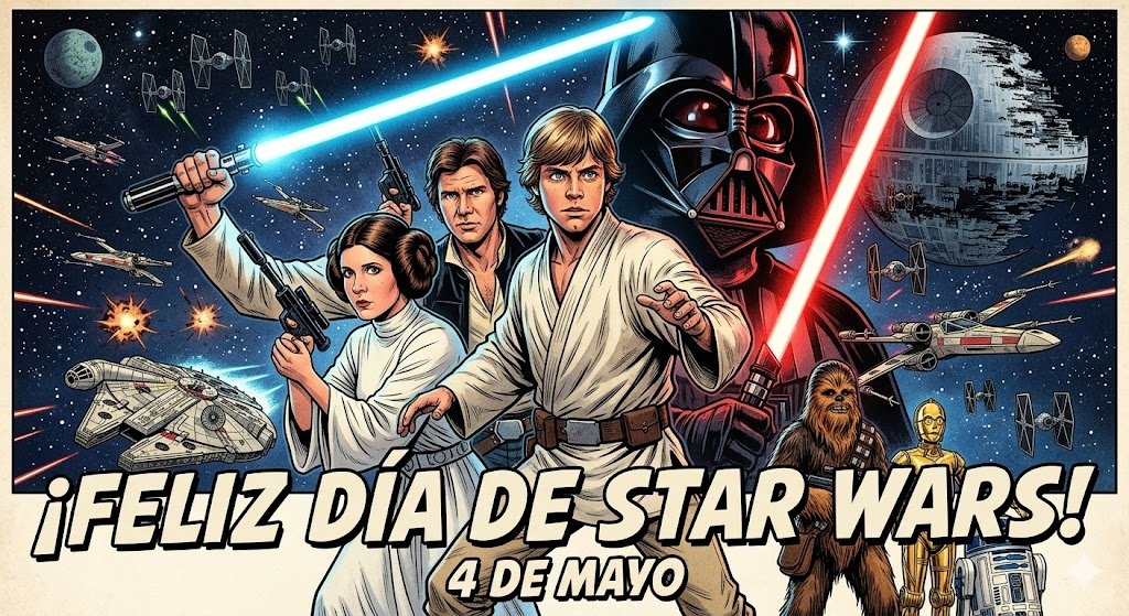 El 4 de mayo: El despertar de la Fuerza en el calendario