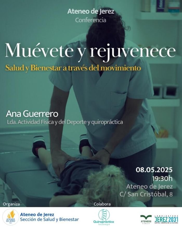 Salud y movimiento para ti: Ana Guerrero en el Ateneo de Jerez