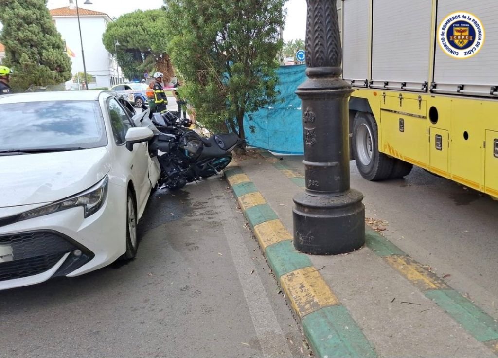 accidente en Los Barrios