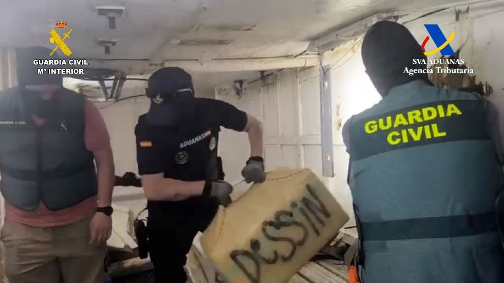 Gran golpe al narcotráfico en el sur de la Península: 44 detenidos y casi 5 toneladas de hachís incautadas