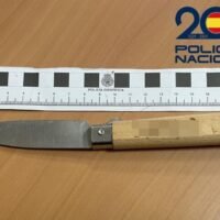 agresión con arma blanca