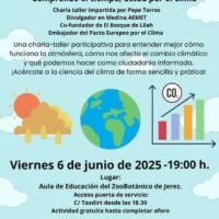 charlas sobre meteorología y cambio climático