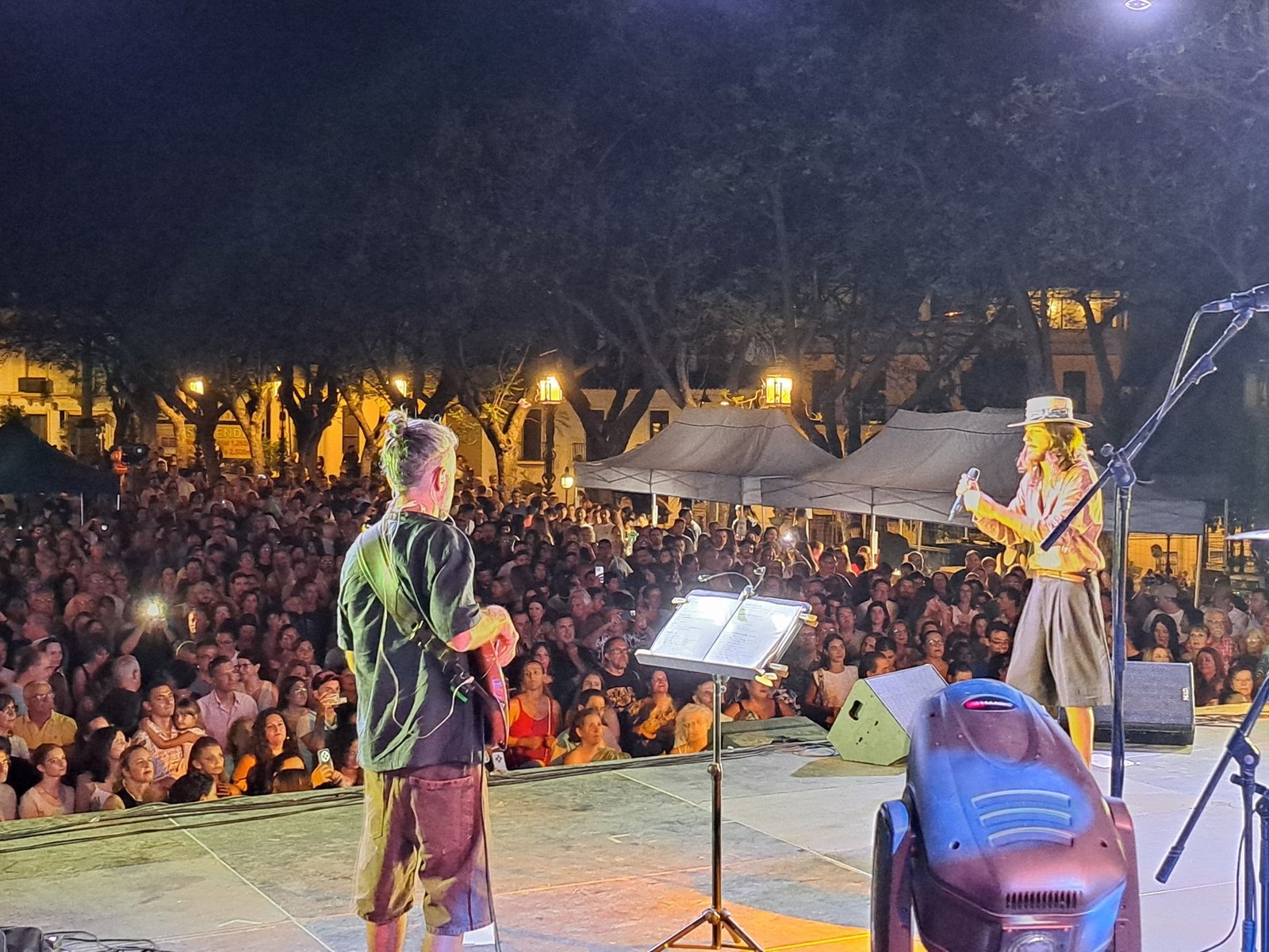 escenario concierto jerez