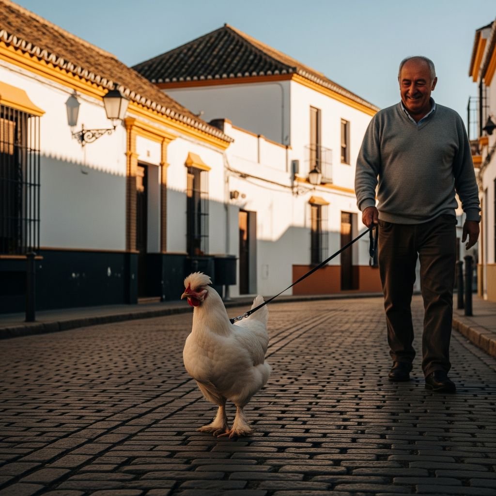 Gallina como mascota: ¿es legal y sensato tener una en Jerez?