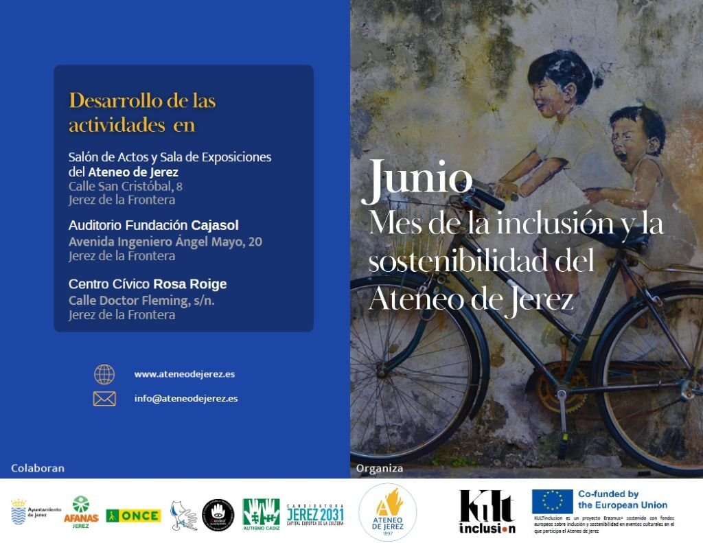 El Ateneo de Jerez anuncia un junio lleno de actividades inclusivas