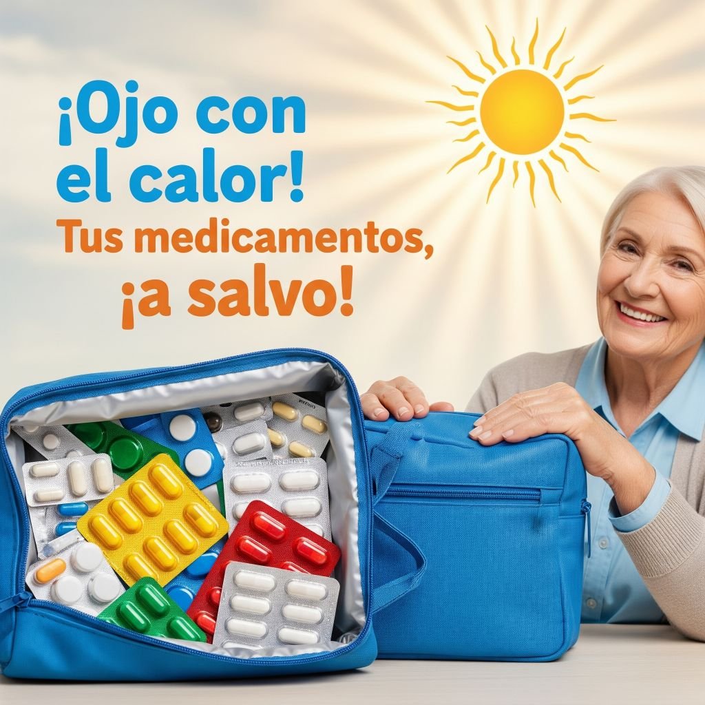¡Ojo con el calor! Tus medicamentos, ¡a salvo en Jerez!