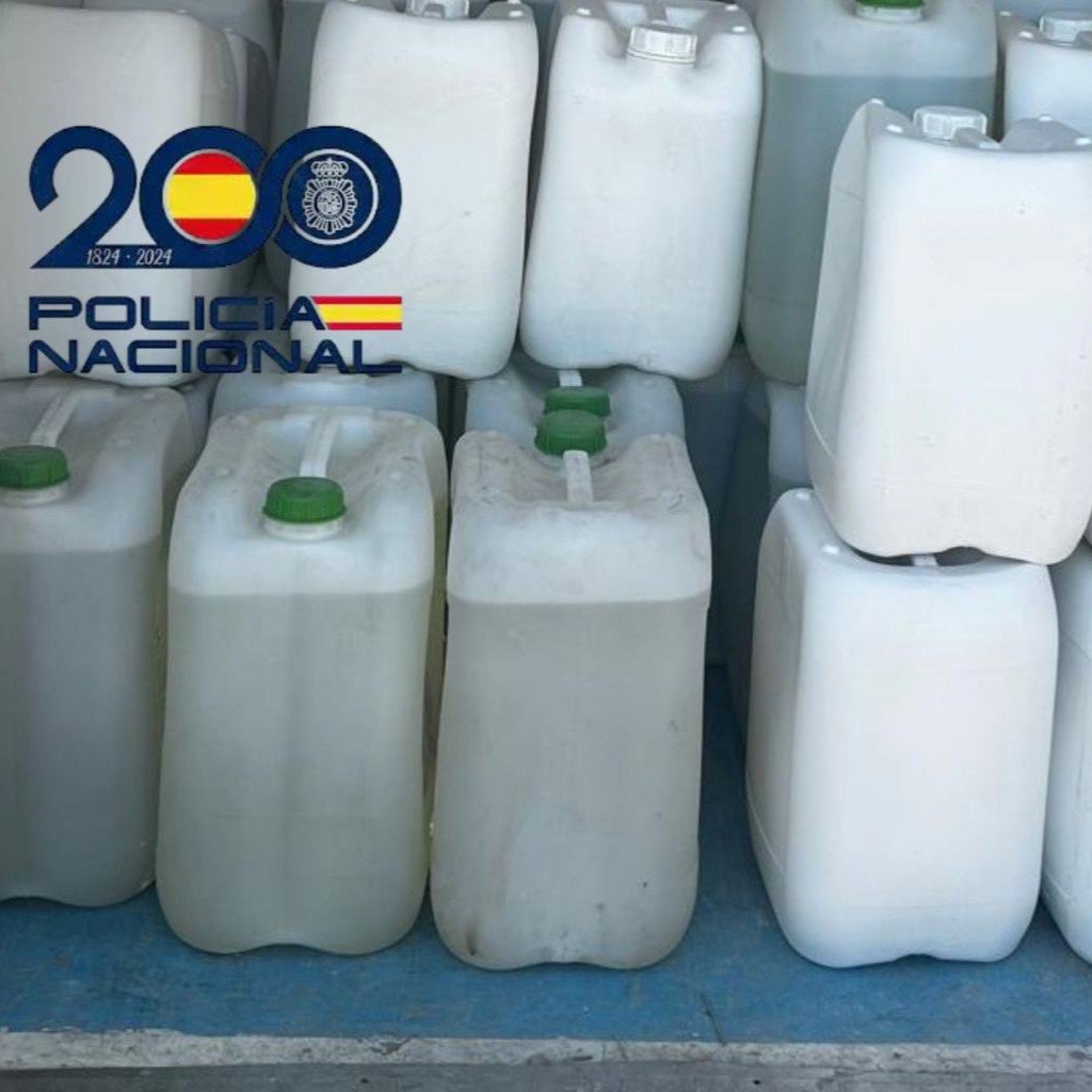 Golpe al narcotráfico en Jerez: Incautados más de 10.000 litros de combustible