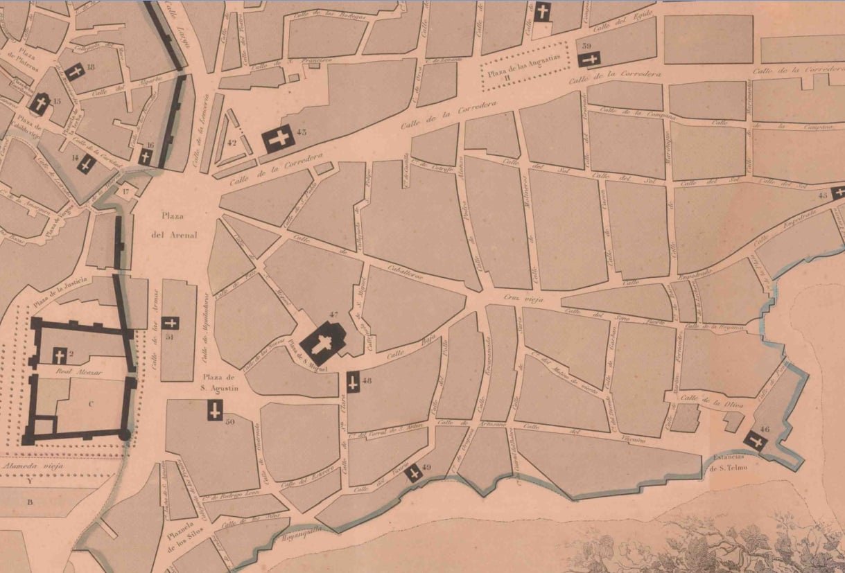 Un valioso documento: El plano urbano del Jerez histórico (1852)