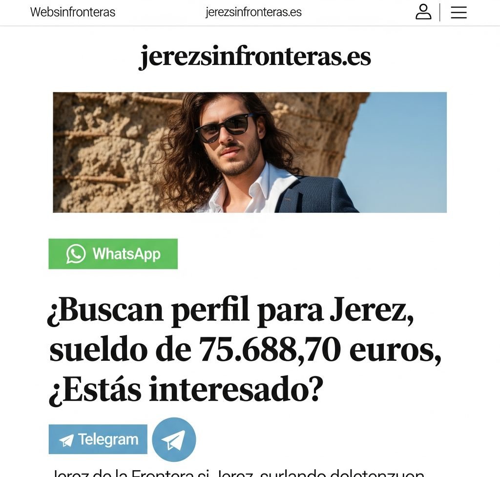¡Jerez 2031: busca al capitán de su sueño cultural con un sueldazo de 75.688,70 euros!