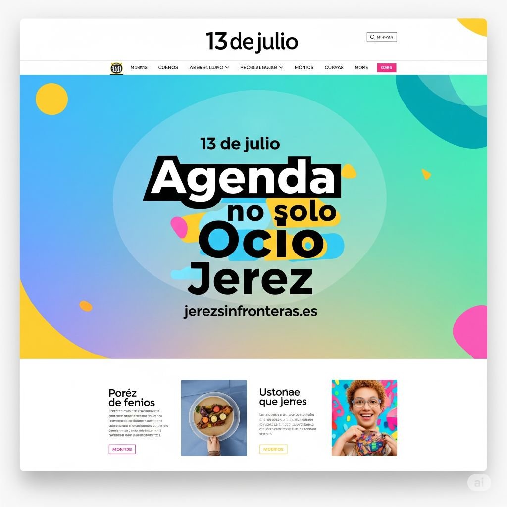 El 13 de julio en Jerez: ¡Que no te lo cuenten!