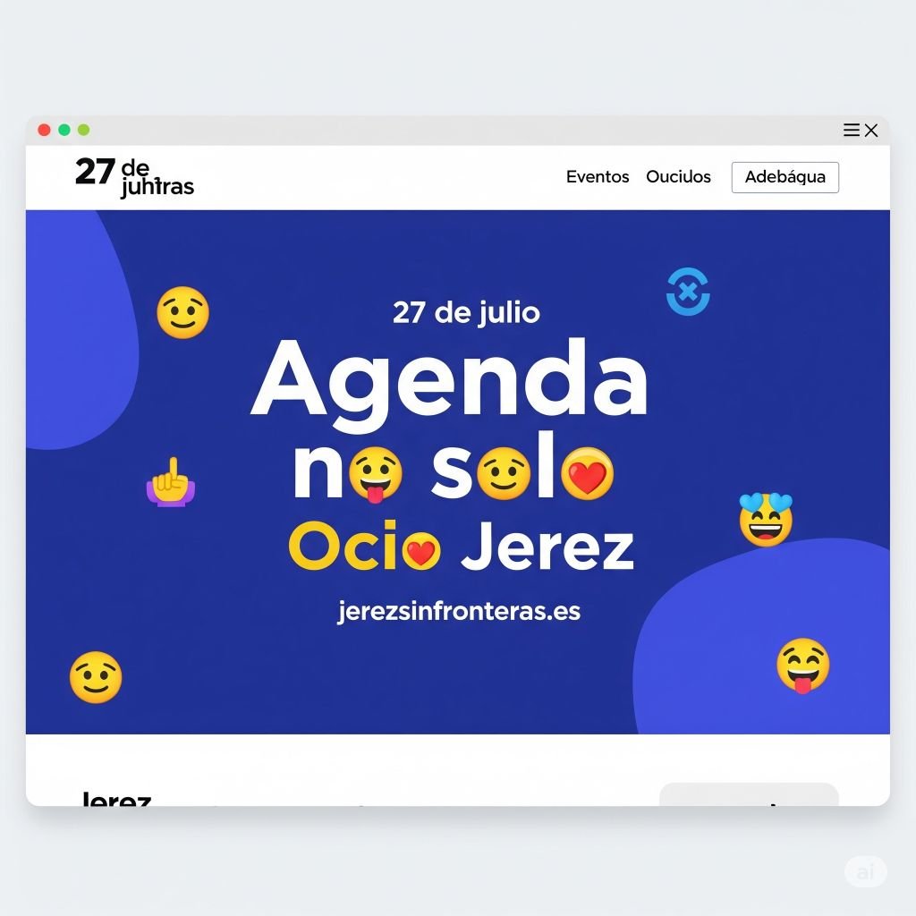 ¡Atención, Jerezanos! La agenda 27 de julio en Jerez desvela sus secretos mejor guardados