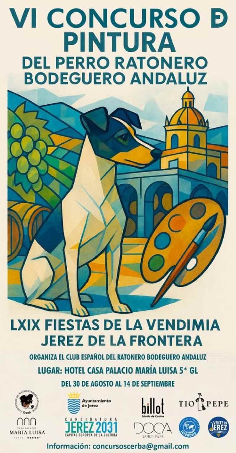 Certámenes Ratonero Bodeguero Andaluz para las Fiestas de la Vendimia 2025