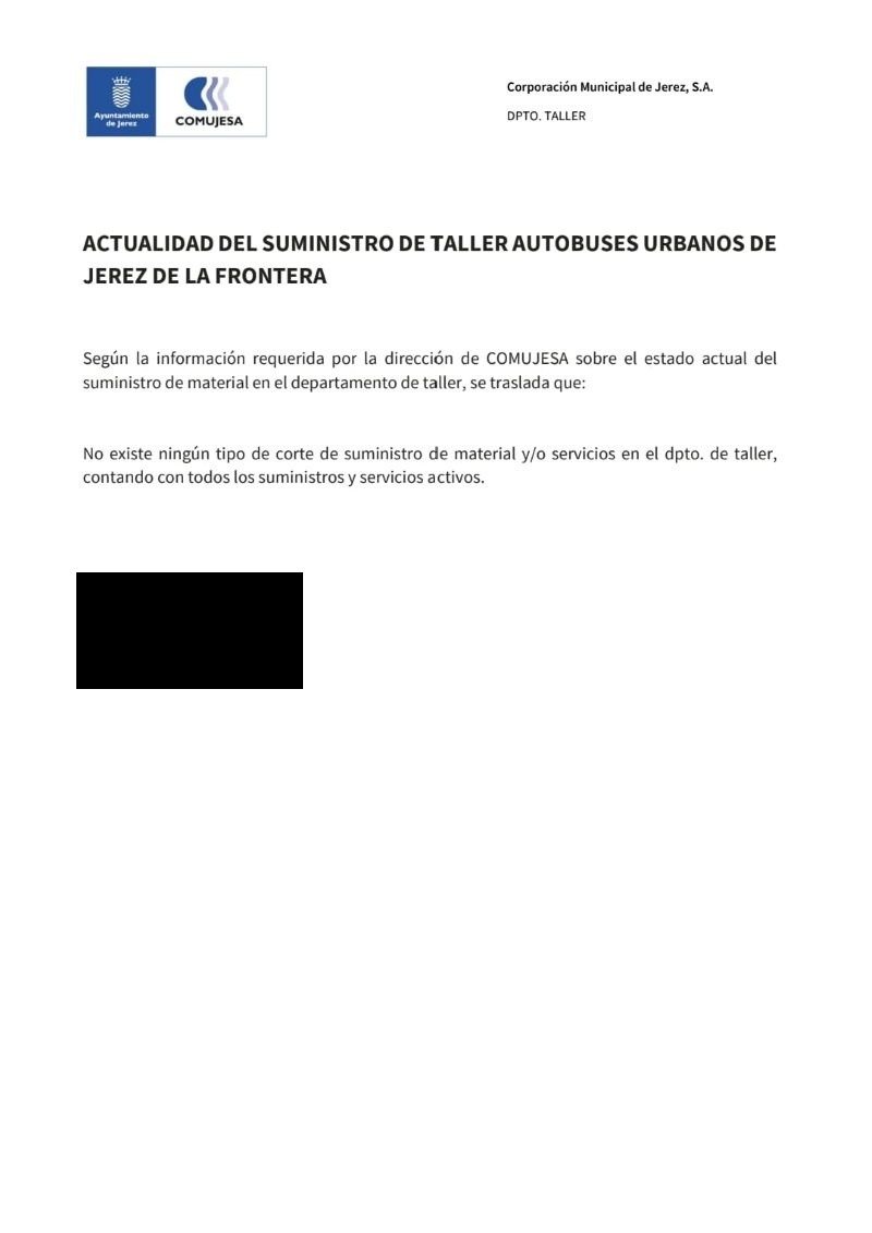 esclarecer autobuses urbanos en Jerez