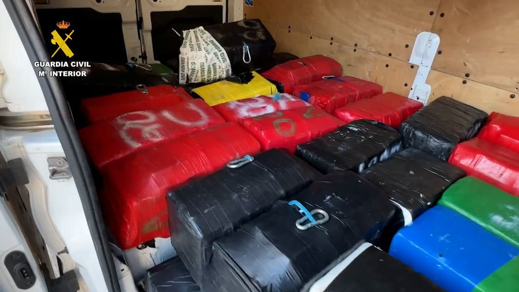 Importante incautación de cocaína en las costas de Cádiz y Rota