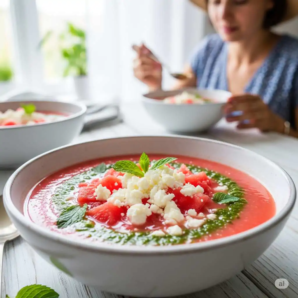 gazpacho de sandía