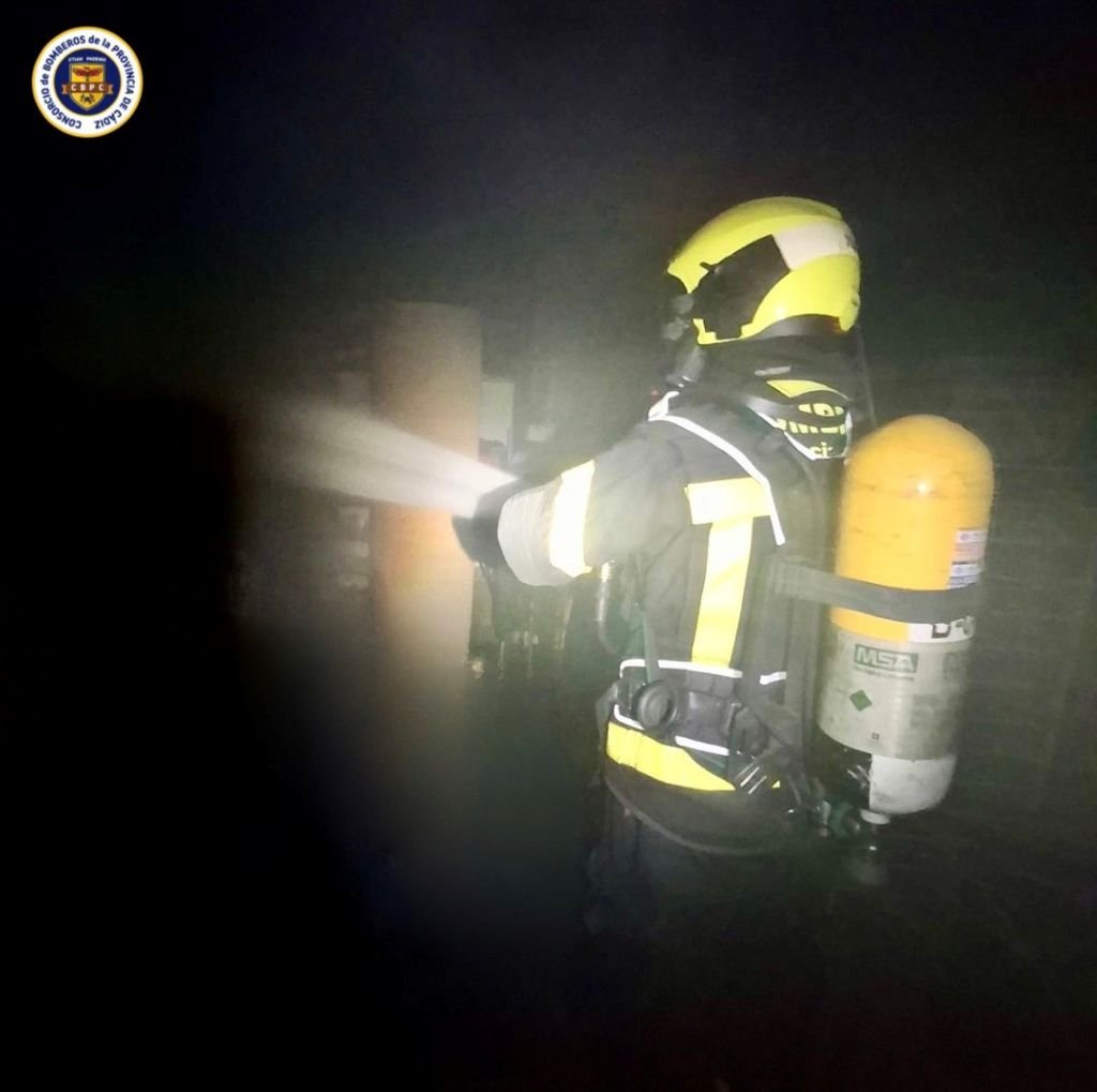 incendio vivienda San Fernando