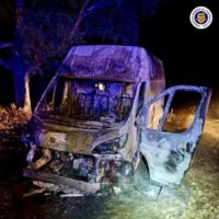 incendio furgoneta A-396