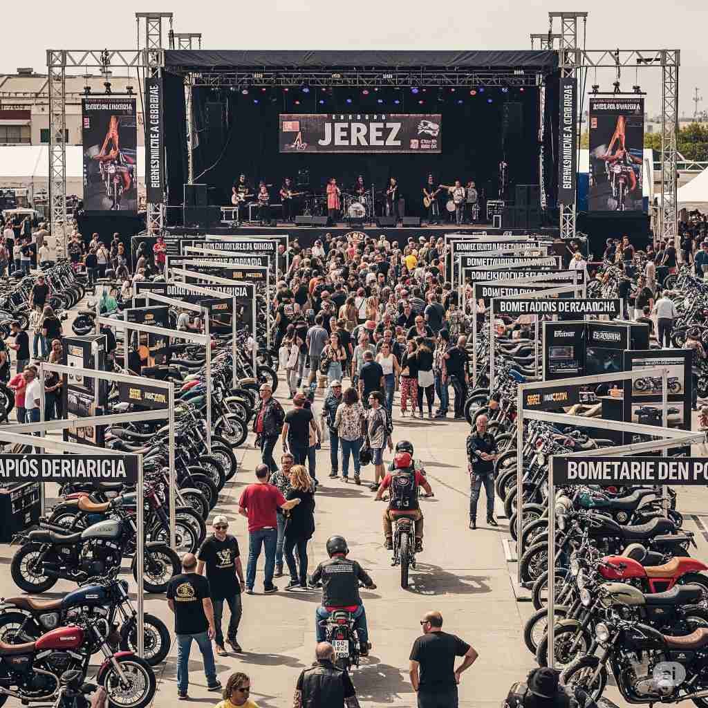 Jerez celebra 40 años del Circuito Ángel Nieto con un espectacular encuentro motero
