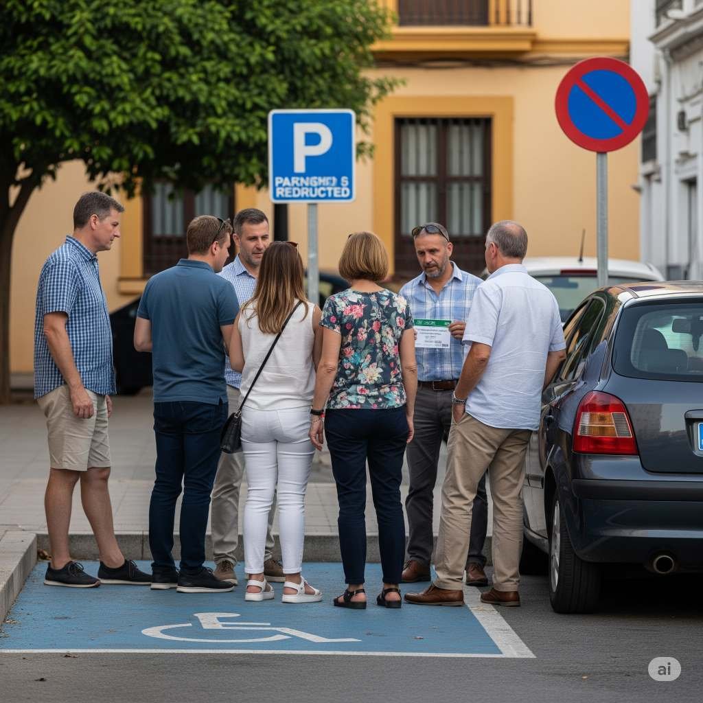 Vergüenza en Jerez: Usan tarjeta movilidad reducida PMR de fallecido para aparcar