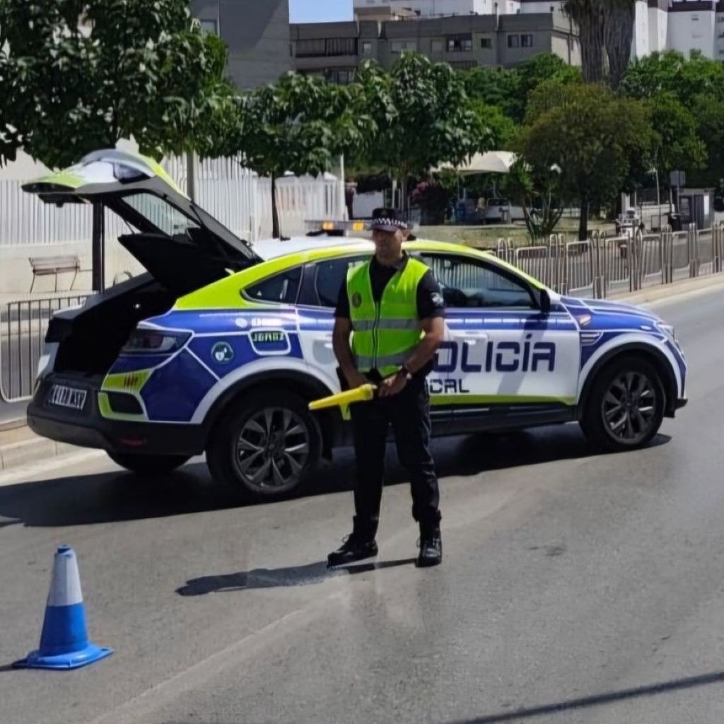 Accidentes disparan la alerta en Jerez: Policía Local actúa con rapidez para contener el caos y asistir a heridos