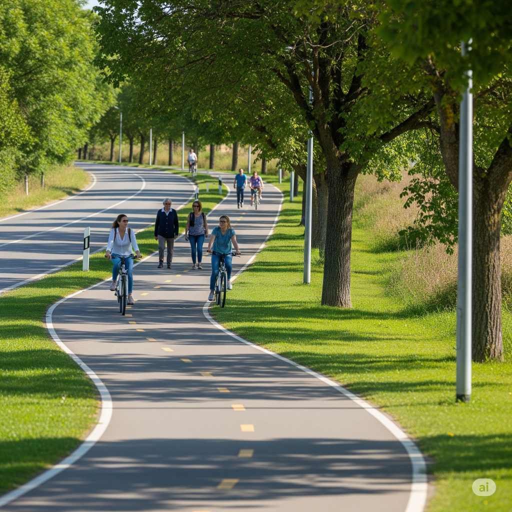 Conoce la vía ciclopeatonal de 24 kilómetros que une Jerez y La Barca