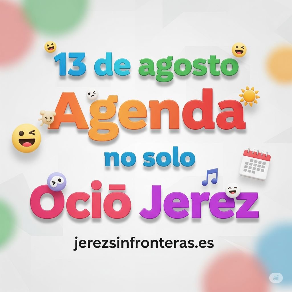 agenda 13 de agosto en Jerez