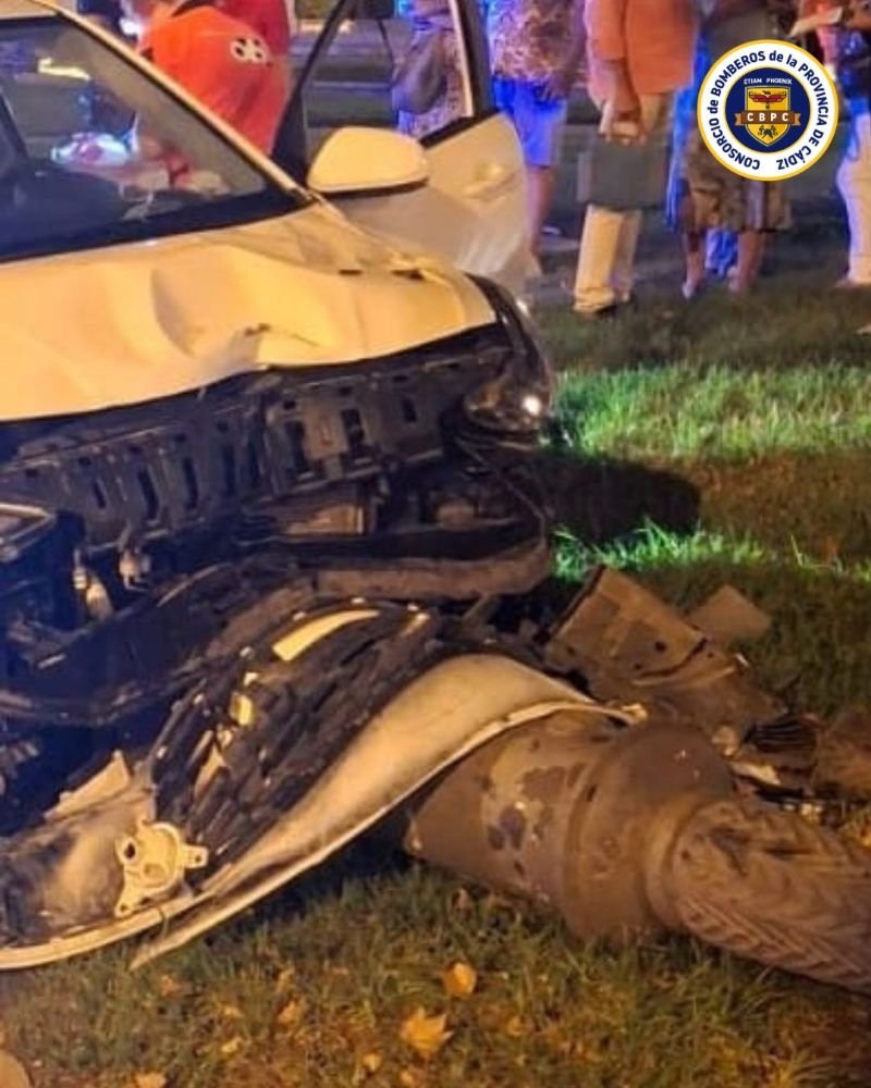 accidente plaza Mamelón Jerez