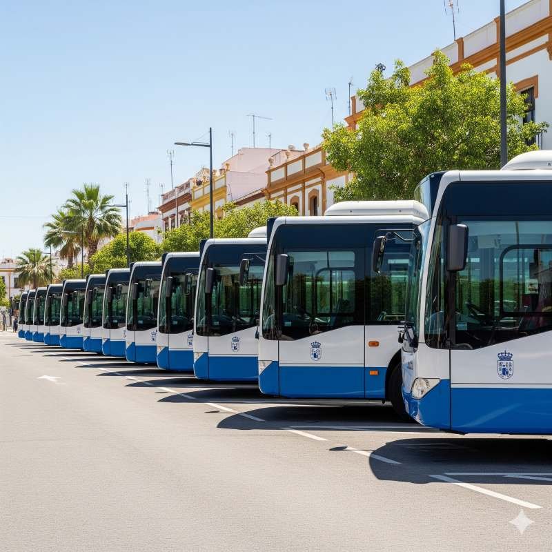 nuevos autobuses reacondicionados para Jerez