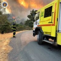 bomberos de Jerez en Ourense