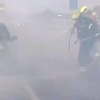 incendio vehículo A-4 Jerez