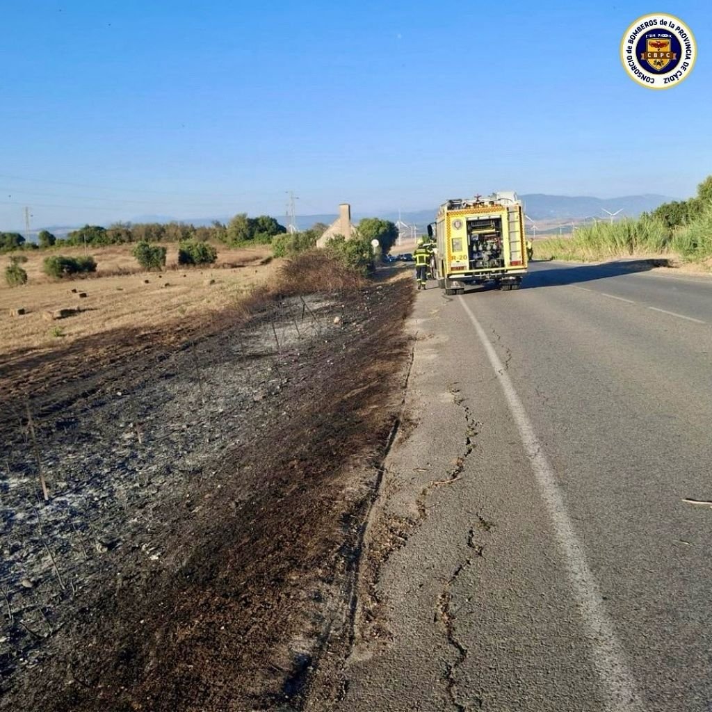 incendios en la provincia de Cádiz