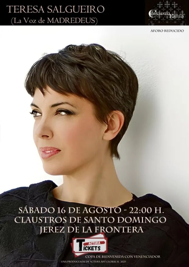 La diva del fado en Jerez: Teresa Salgueiro trae su ‘Dorigen’ a los Claustros y nos prepara para una noche de pura emoción