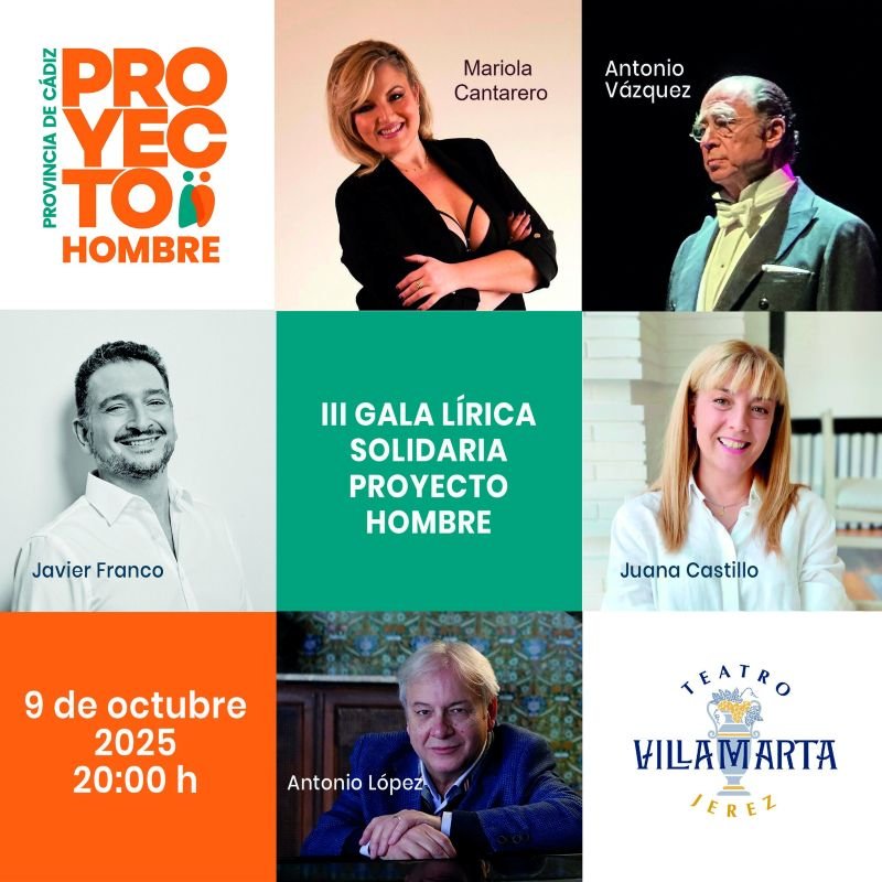 Gala Lírica Solidaria Proyecto Hombre