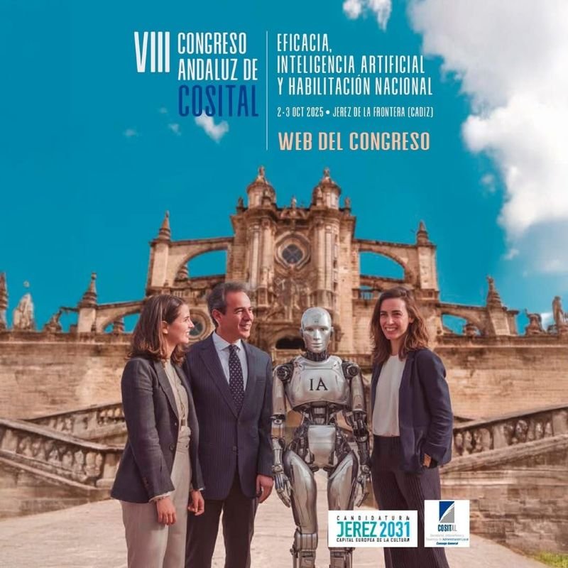 Jerez se convierte en el epicentro de la innovación pública: Un congreso de alto nivel reunirá a funcionarios para debatir el impacto de la inteligencia artificial en la administración local