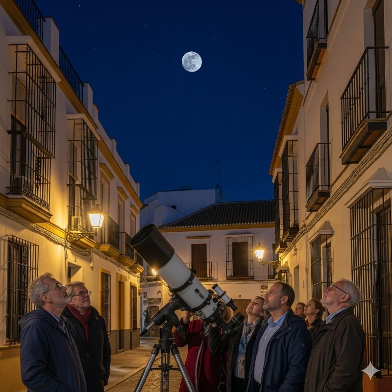Noche Internacional de Observación de la Luna en Jerez
