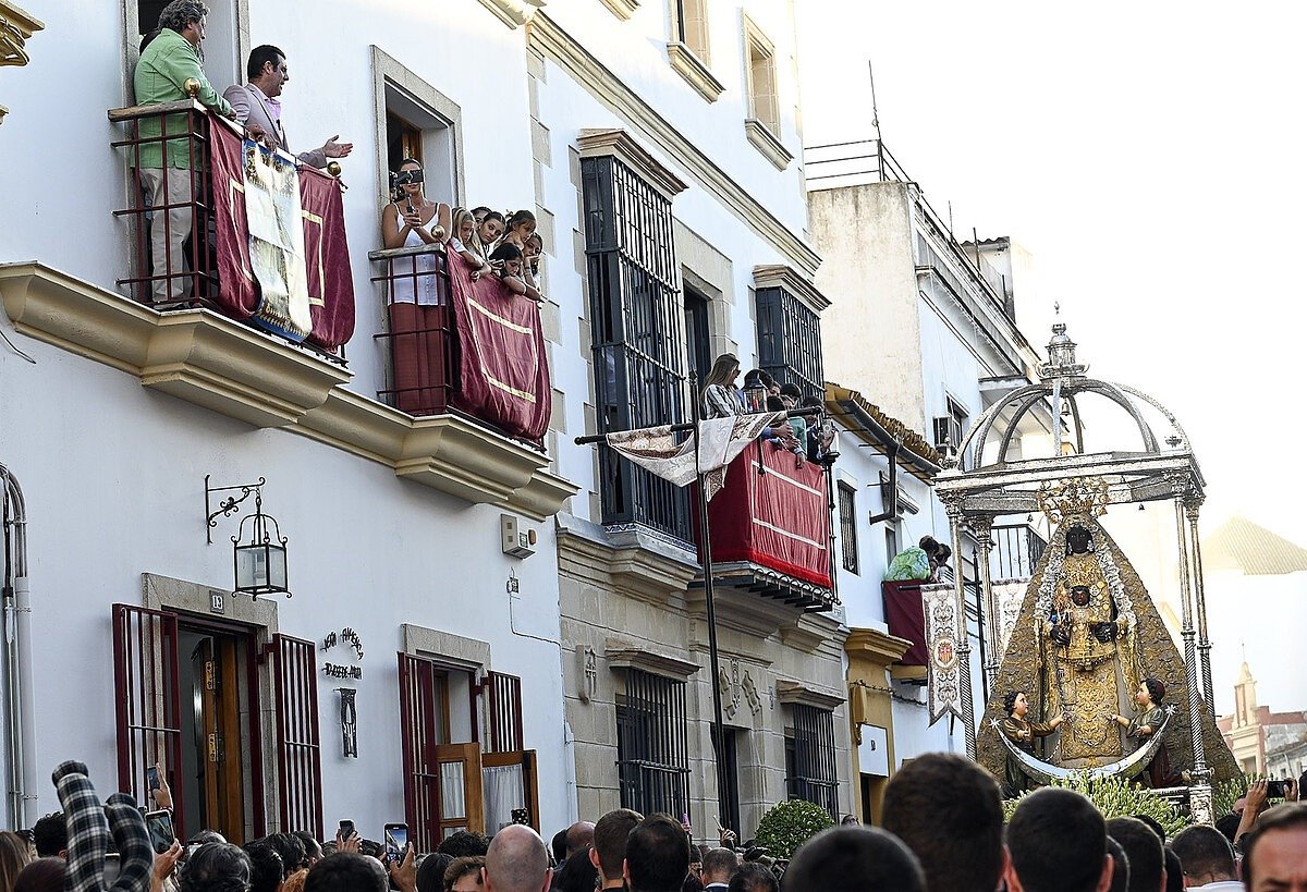 Procesión de La Virgen de la Merced en Jerez de la Frontera