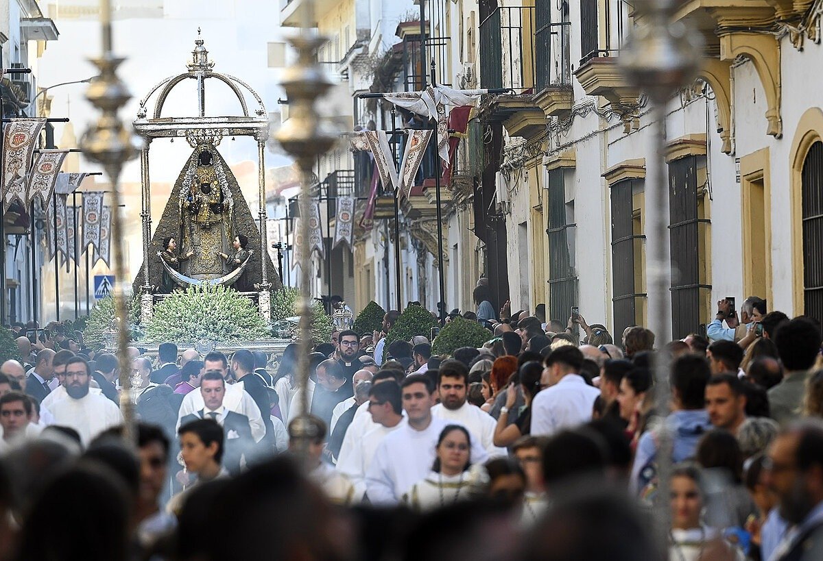 Procesión de La Virgen de la Merced en Jerez de la Frontera