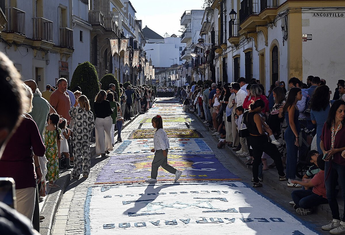 Procesión de La Virgen de la Merced en Jerez de la Frontera