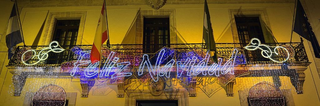 alumbrado de Navidad en Jerez