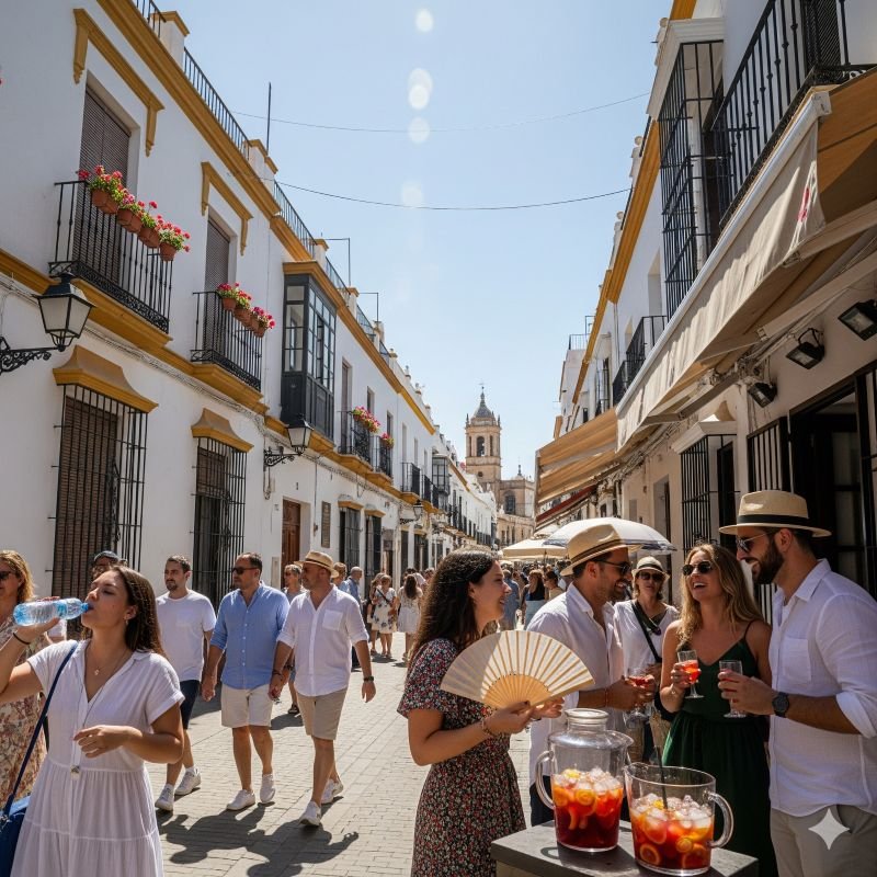 Aviso amarillo por calor en Jerez: Riesgos y recomendaciones para sobrevivir a una jornada con temperaturas extremas