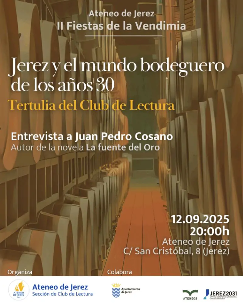 charla literaria Juan Pedro Cosano