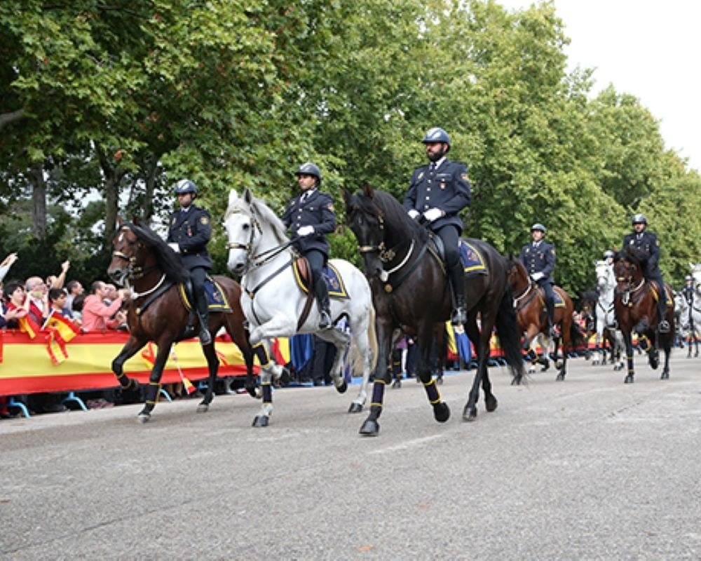 La Policía Nacional de Jerez celebra a sus Santos Ángeles Custodios con un emotivo acto