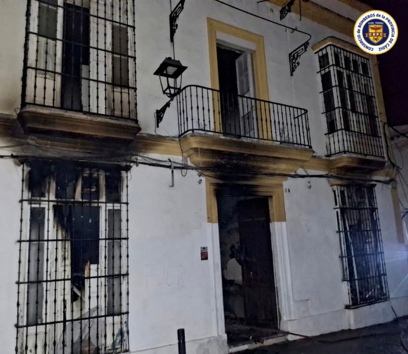 incendio edificio Jerez