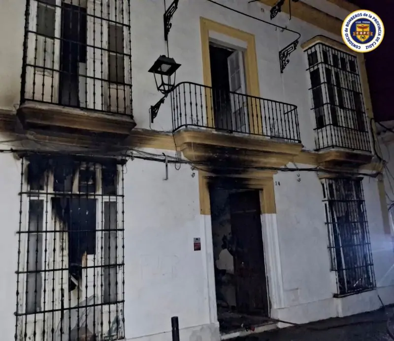 incendio edificio Jerez