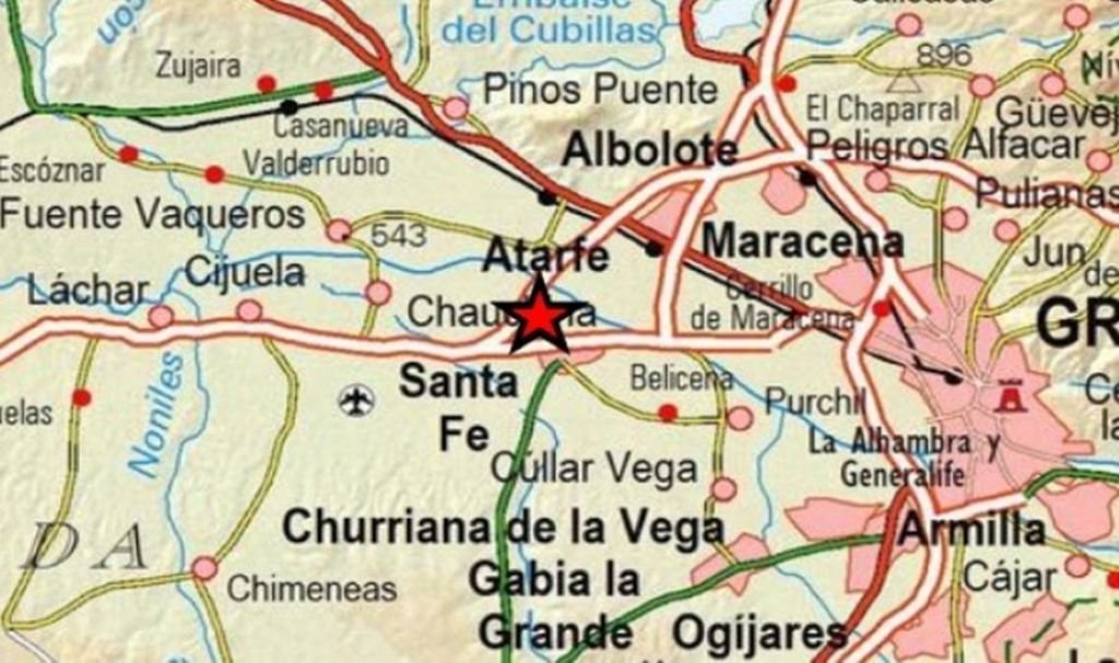 terremoto en Granada