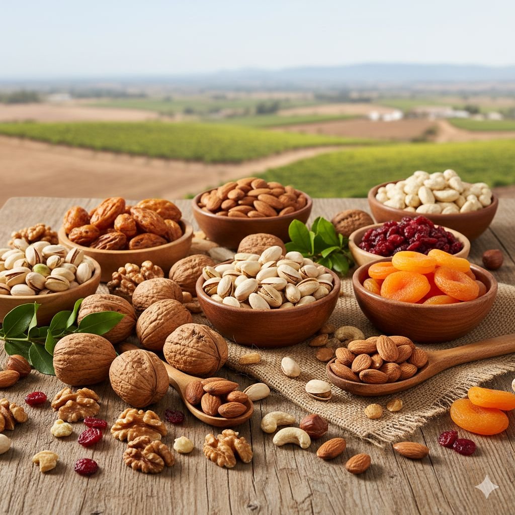 beneficios y recetas con frutos secos