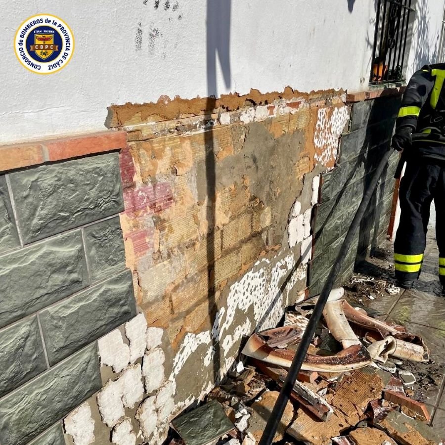 Dotación de Bomberos en San José del Valle